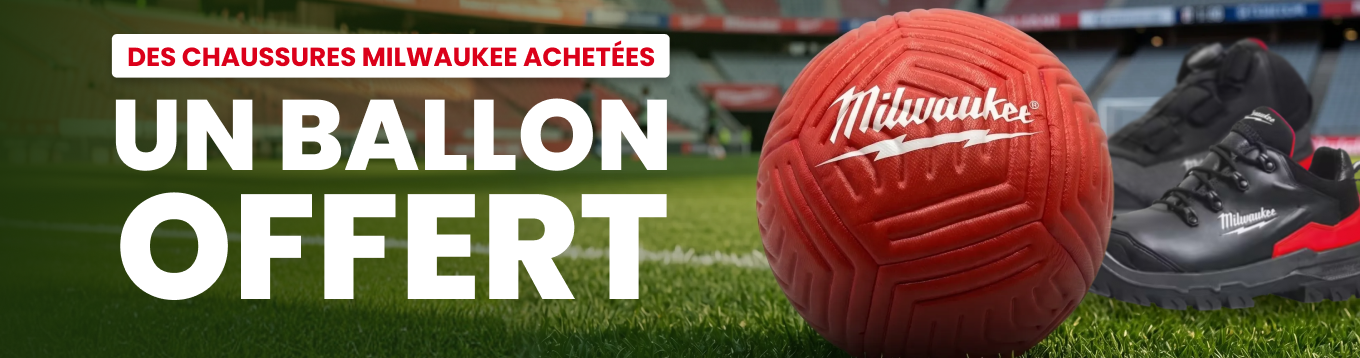 Un ballon Milwaukee OFFERT !