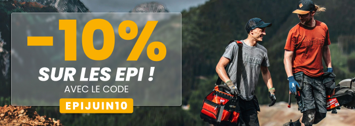 -10% sur les EPI avec le code EPIJUIN10