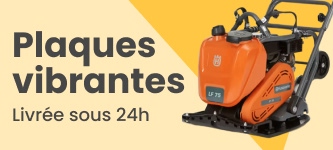 Plaques vibrantes pour les pros ! Livr&eacute;e sous 24h si en stock !