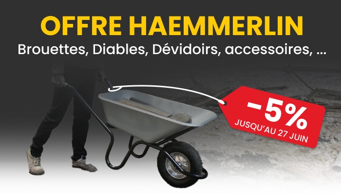 OFFRE HAEMMERLIN -5% OFFRE HAEMMERLIN -5%