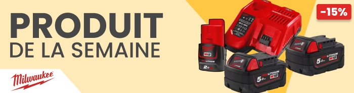 Produit de la semaine : Pack &eacute;nergie Milwaukee
