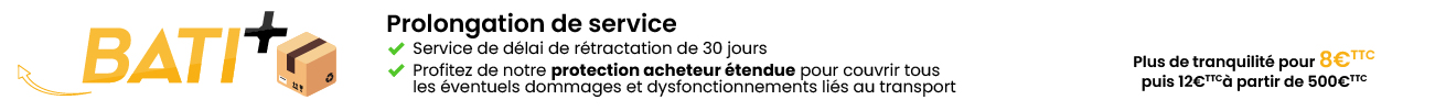 BATI + Prolongation de service