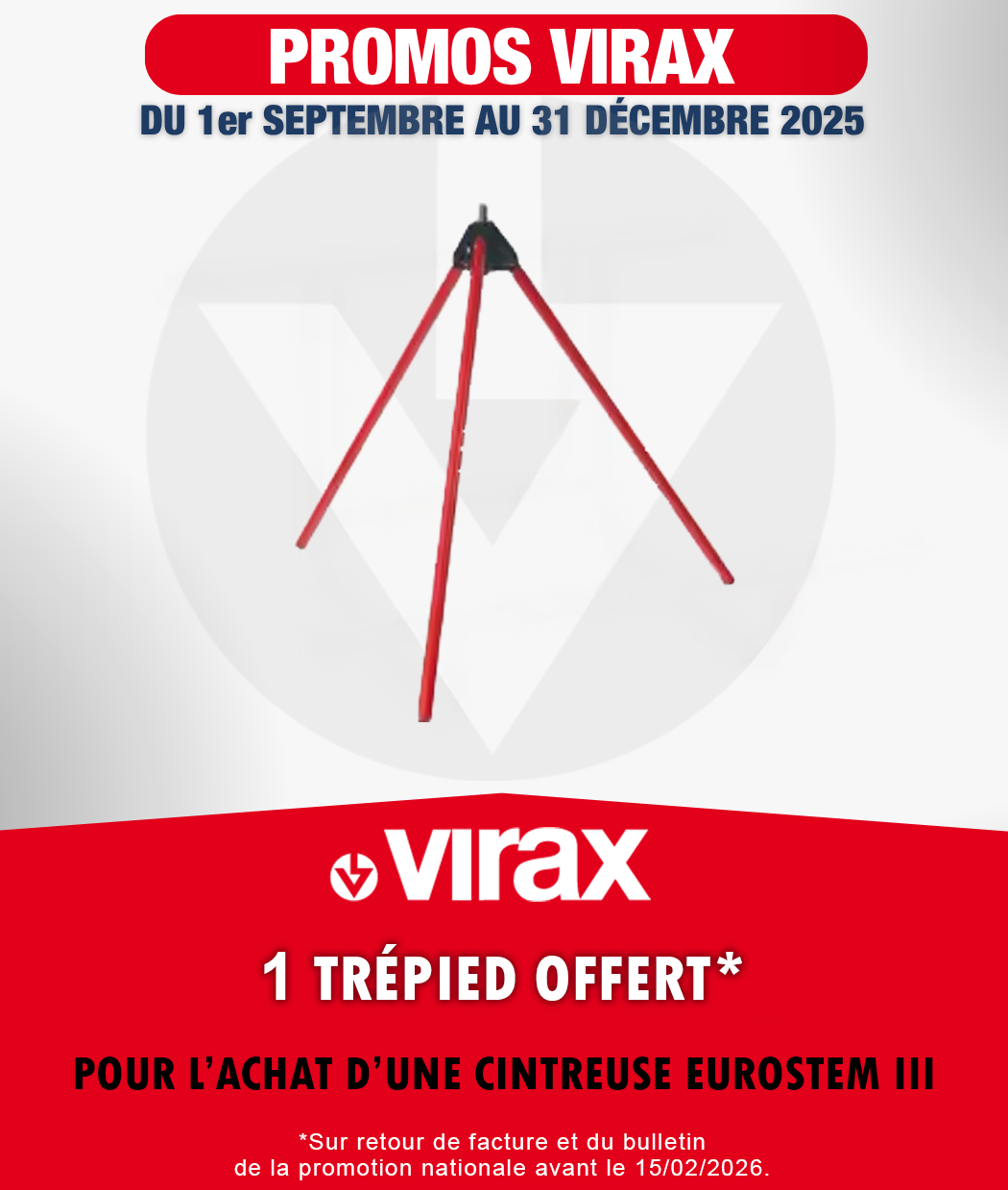 promos virax trépied promos virax trépied