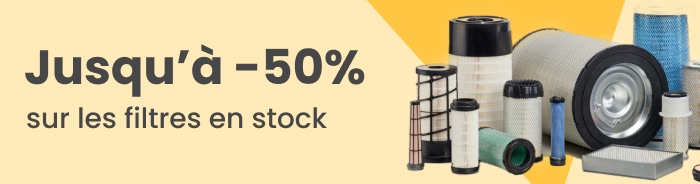 Des Promos jusqu'à -50% sur les filtres en stock