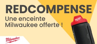 Recevez une enceinte de chantier milwaukee OFFERTE !