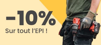 -10% sur les EPI avec le code EPIJUIN10