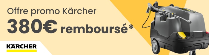 OFFRE KARCHER : jusqu'à 380€ TTC remboursés OFFRE KARCHER : jusqu'à 380€ TTC remboursés