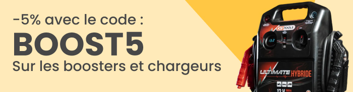 -5% sur les boosters et chargeurs, avec le code BOOST5