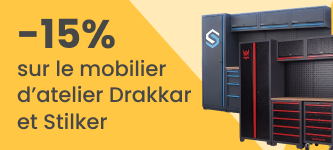 -15% sur les meubles d'atelier !