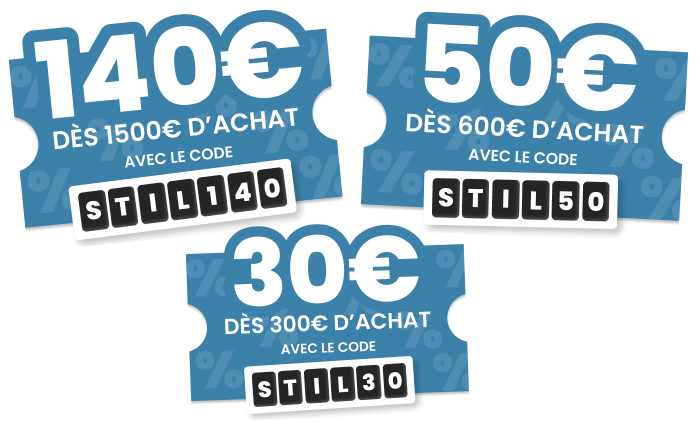 STILKER WEEK : Jusqu'a -140€ sur votre commande Stilker