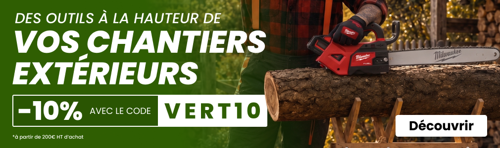 -10% sur tout l'espace vert avec le code VERT10 -10% sur tout l'espace vert avec le code VERT10