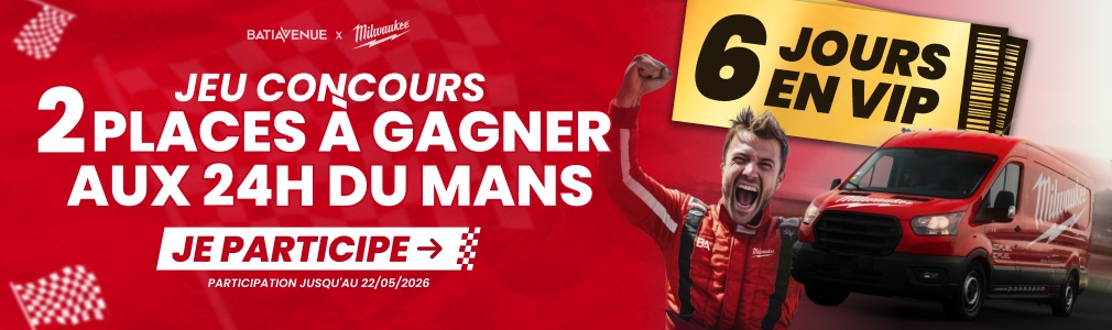 Vos places VIP pour les 24h du Mans avec Milwaukee