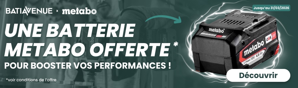 Batterie offerte Metabo