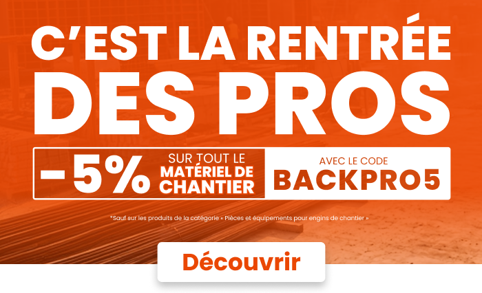 -5% pour la rentrée des PROS -5% pour la rentrée des PROS