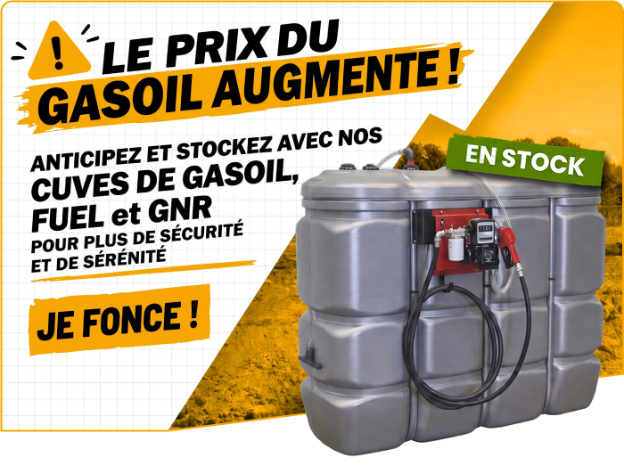 Le prix du gasoil augmente ! Le prix du gasoil augmente !