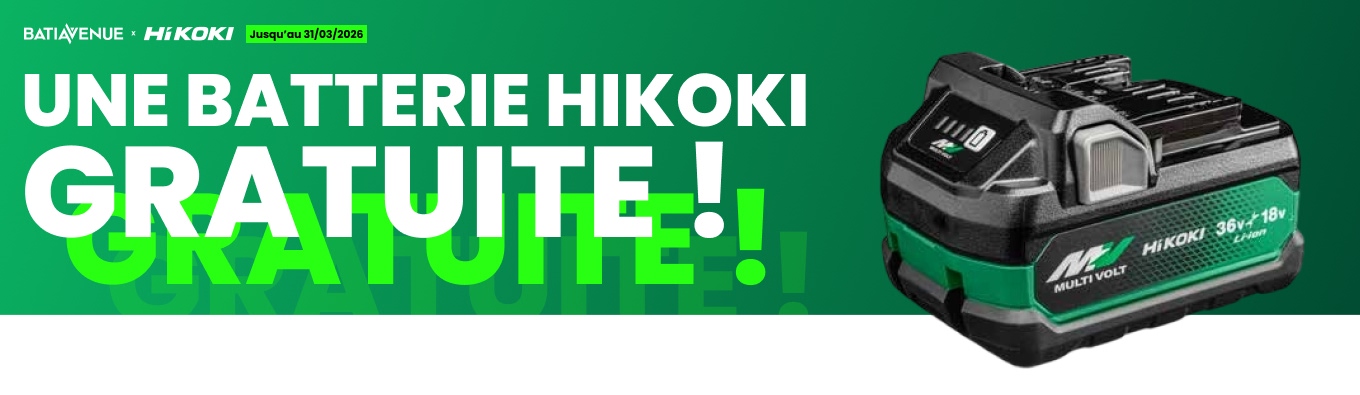 BATTERIE HiKOKI OFFERTE ! BATTERIE HiKOKI OFFERTE !