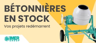 Bétonnière IMER en Stock sur Bati-Avenue.com