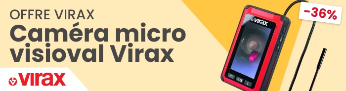 -36% sur la Caméra micro visioval Virax -36% sur la Caméra micro visioval Virax