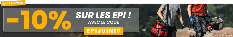 -10% sur les EPI avec le code EPIJUIN10