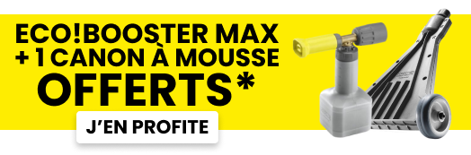 eco!booster MAX + canon à mousse OFFERTS eco!booster MAX + canon à mousse OFFERTS