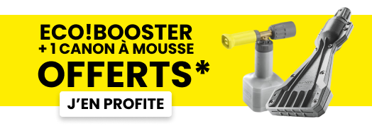 eco!booster + 1 canon à mousse OFFERTS