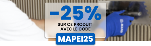 Promo MAPEI : -25% avec le code MAPEI25