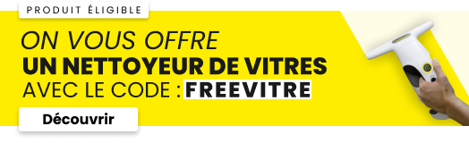 Un nettoyeur de vitres Kärcher offert !