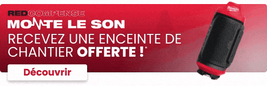 Recevez une enceinte de chantier OFFERTE !