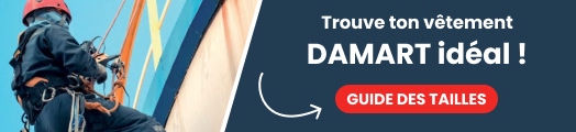 Guide des tailles vêtements Damart