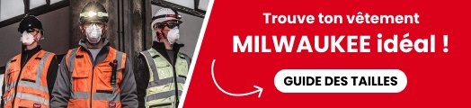 Guide des tailles vêtements MILWAUKEE