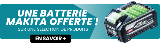 Recevez une batterie OFFERTE !