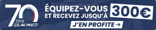 Pour ses 70 ans LACMÉ vous offre jusqu'à 300 €