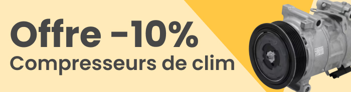 -10% compresseurs de clim avec le code CLIM10 -10% compresseurs de clim avec le code CLIM10